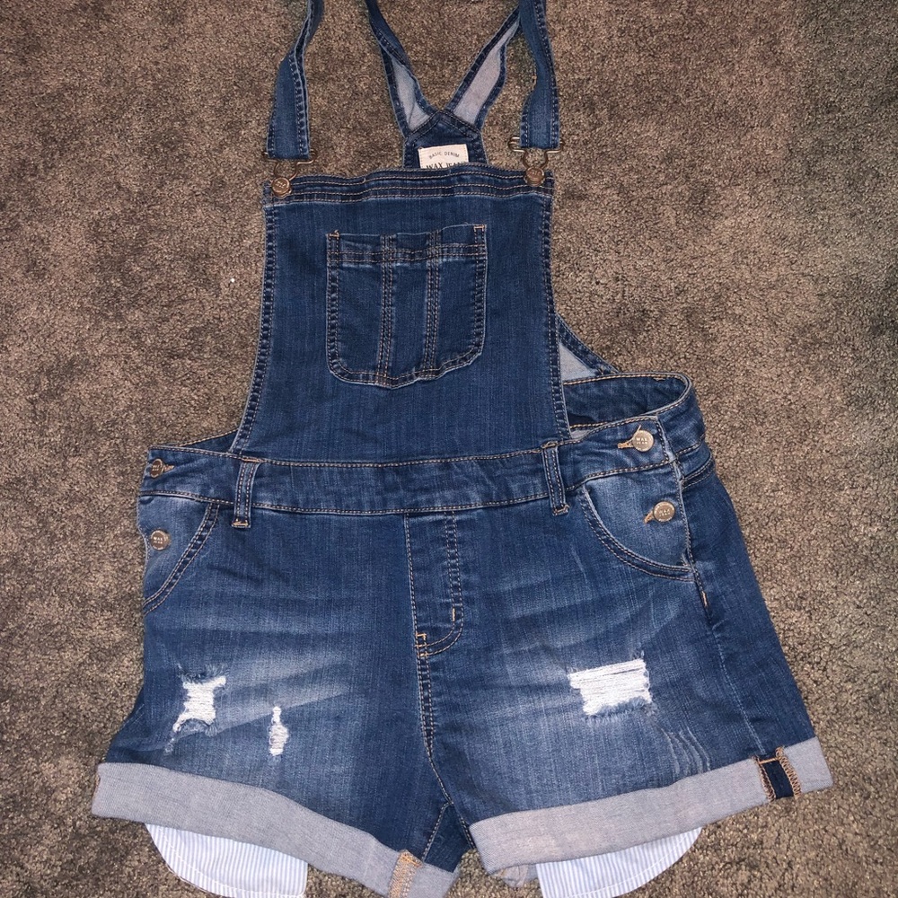 Denim Overalls